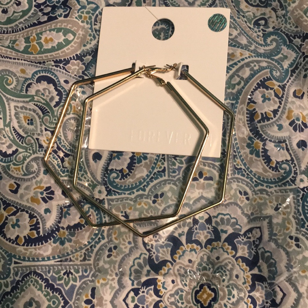Gold Hoops.